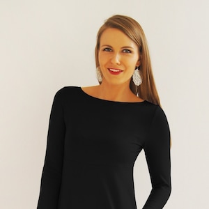 Kleid  Bohemian Style schwarz