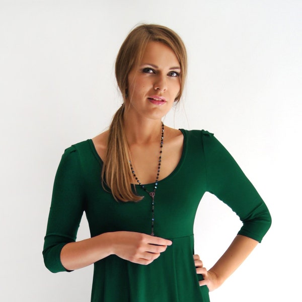 fairies and heroes dress DUFFY green and many colors figure-flattering A-line length of your choice