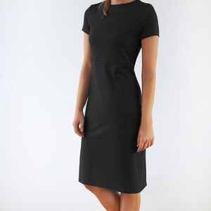 Kleid Etuikleid in Schwarz und vielen Farben individualisierbar Bild 3