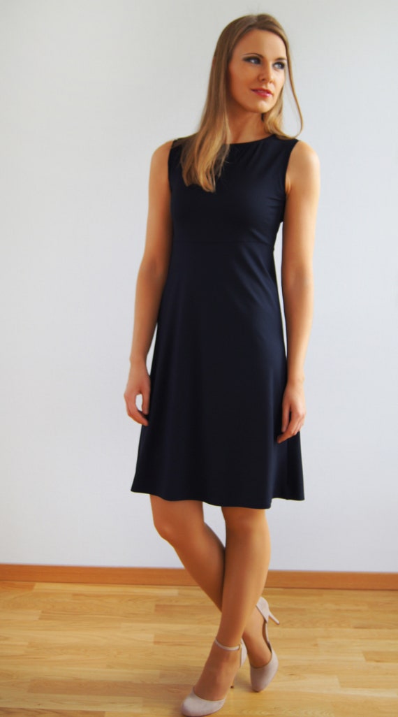 strapless open back dress Black A Line Birthday Outfit Short Evening Dress Short Party Dress Coc –  formalgowns main image 0