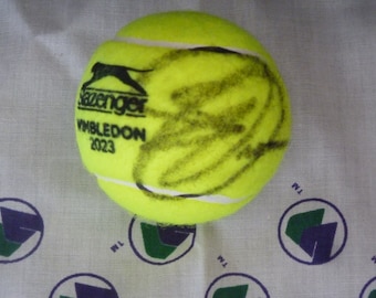 ジョン・マッケンロー直筆サイン入りウィンブルドンテニスボール