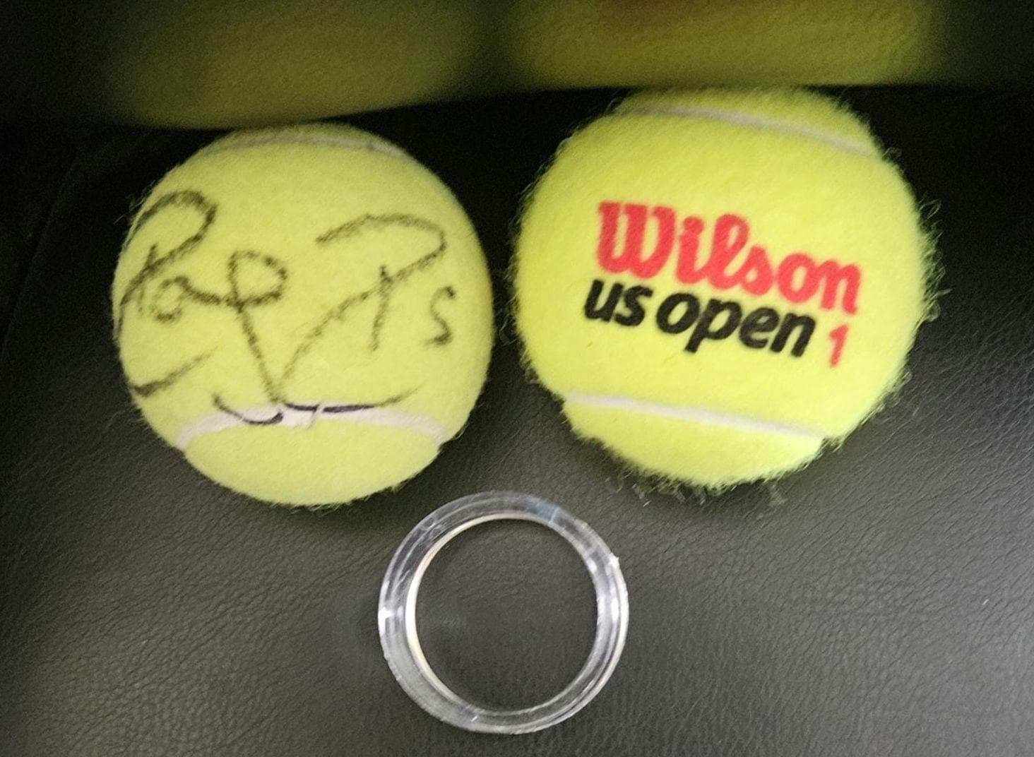 ロジャー・フェデラー 直筆サイン入りテニスボール ロジャー・フェデラーのサイン入り全米オープンテニスボール - Etsy 日本