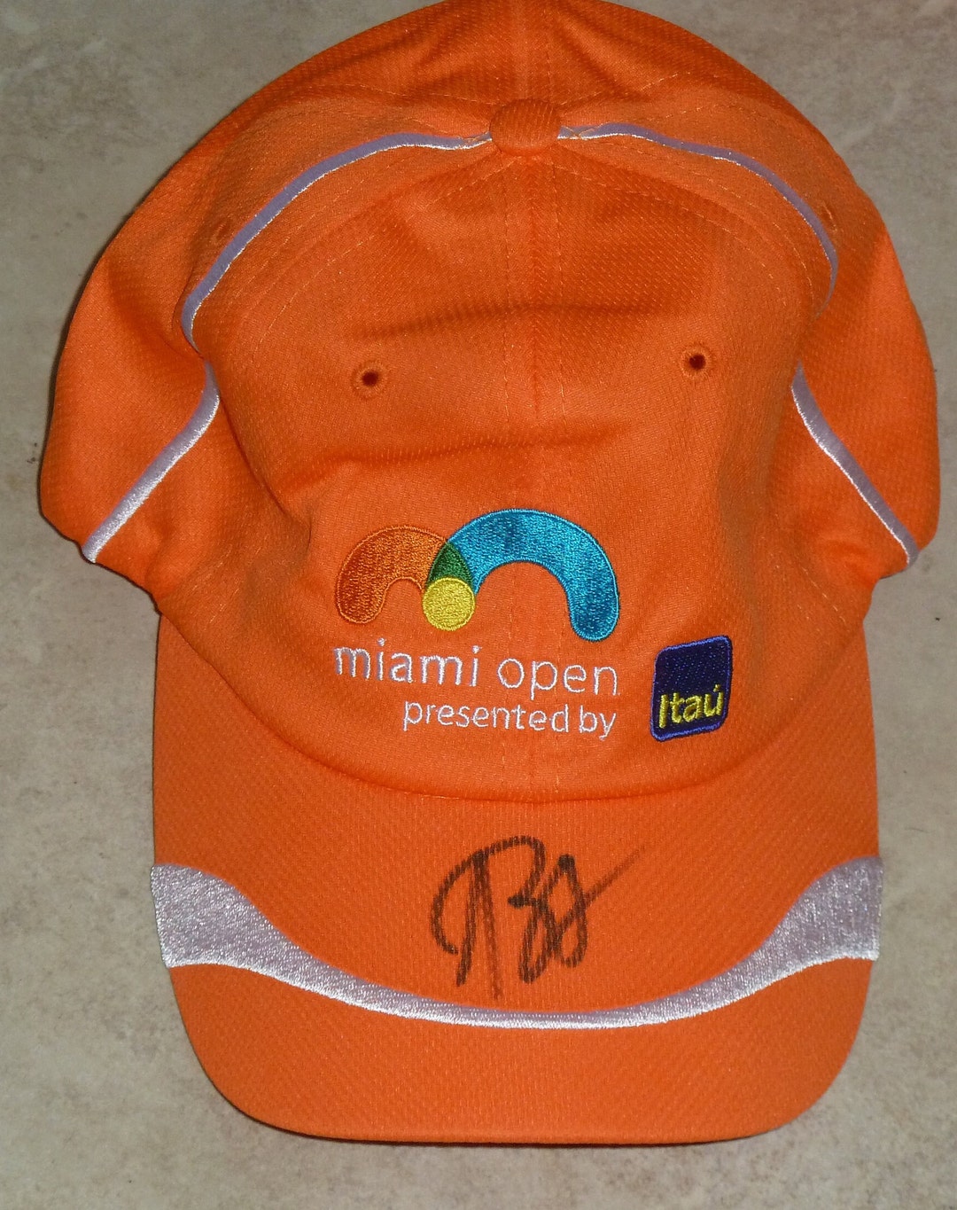 ASHLEIGH BARTY Autographed Rare Miami Open Hat With COA