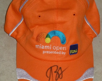 ASHLEIGH BARTY autographed rare Miami Open hat with COA