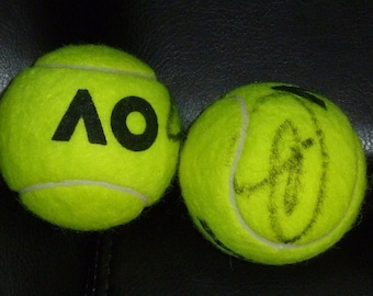NOVAK DJOKOVIC  Autographed AUSTRALIAN Open tennis  ball