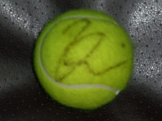 錦織圭のサイン入り全米オープンテニスボール（COA付き