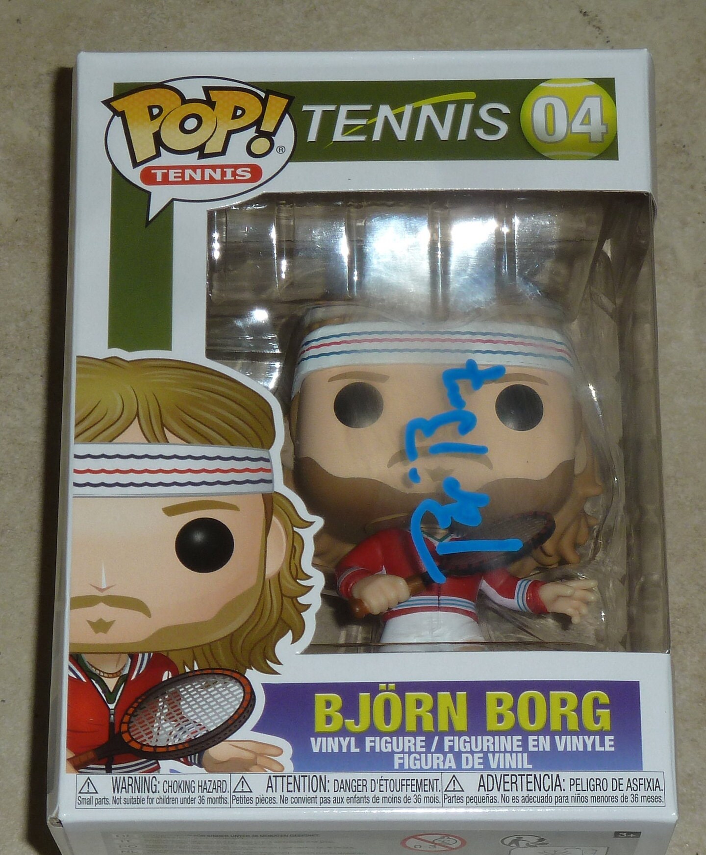 Geavanceerde motief uitslag BJORN BORG Autographed Funko Pop Figurine With Free Protective - Etsy