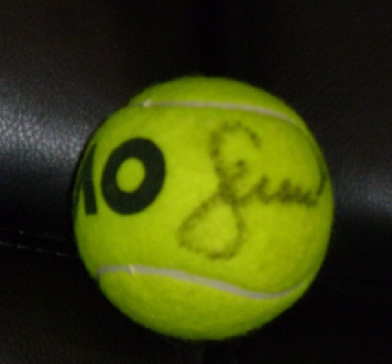 SERENA WILLIAMS Autographed AUSTRALIAN Open Tennis Ball Israel