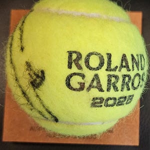 ロジャー・フェデラー 直筆サイン入りテニスボール ロジャー・フェデラー直筆サイン入り全米オープンテニスボール