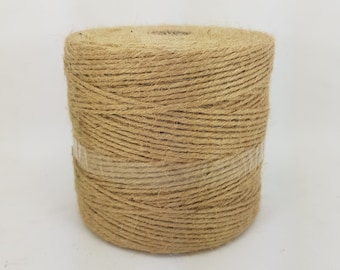 Ficelle de jute 2 mm/700 m Ficelle torsadée naturelle Outils pour l’artisanat