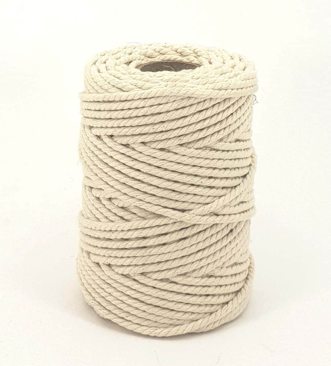 Jute Rope 8 Mm Twisted Natural Jute Rope for Crafts 