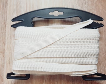 Ruban de coton 5 mm / 15 mm Ruban d’outils pour l’artisanat à domicile