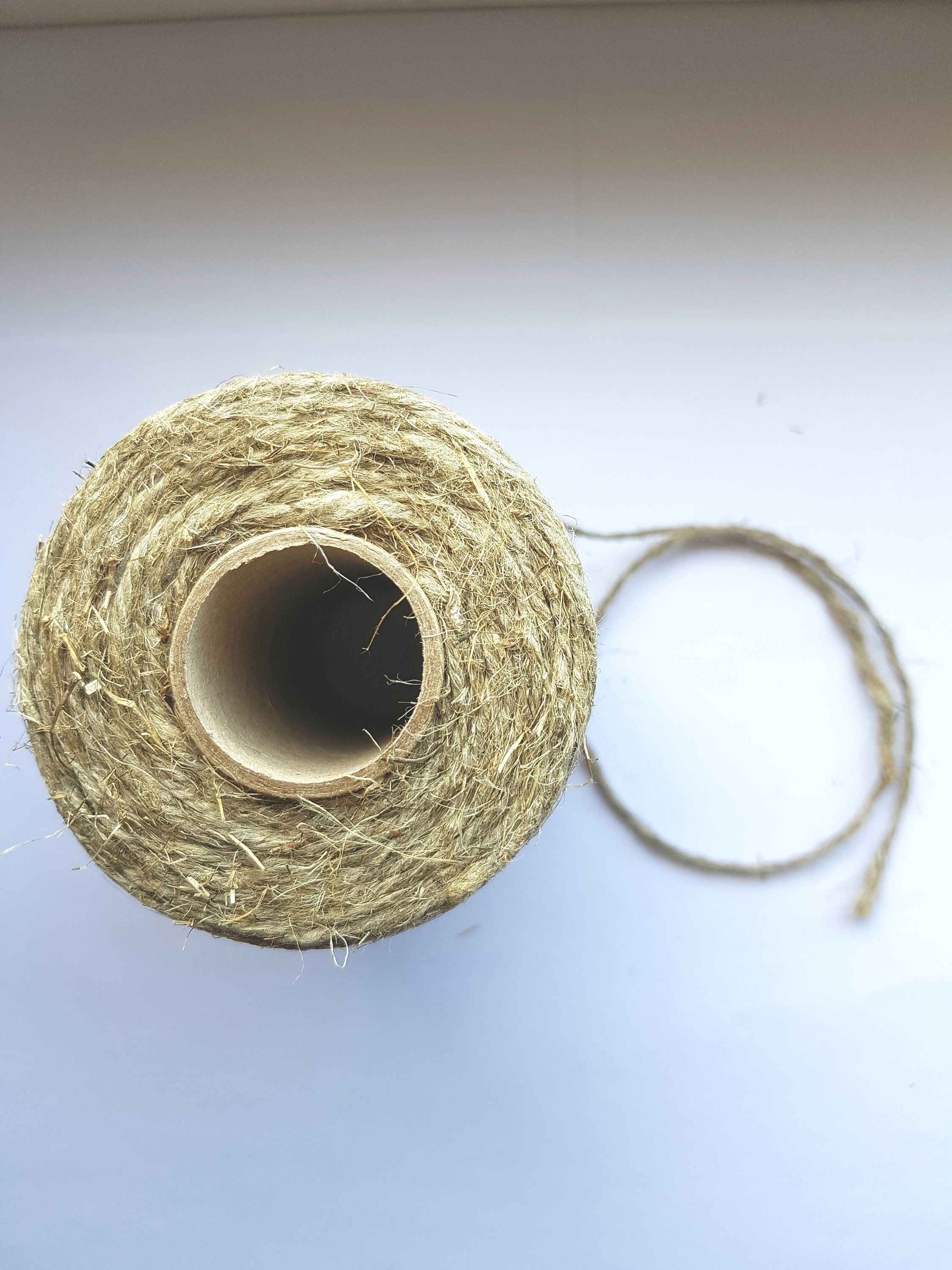Linen Twine 1 Mm /100 M Twisted String for Crafts Macrame Etsy UK