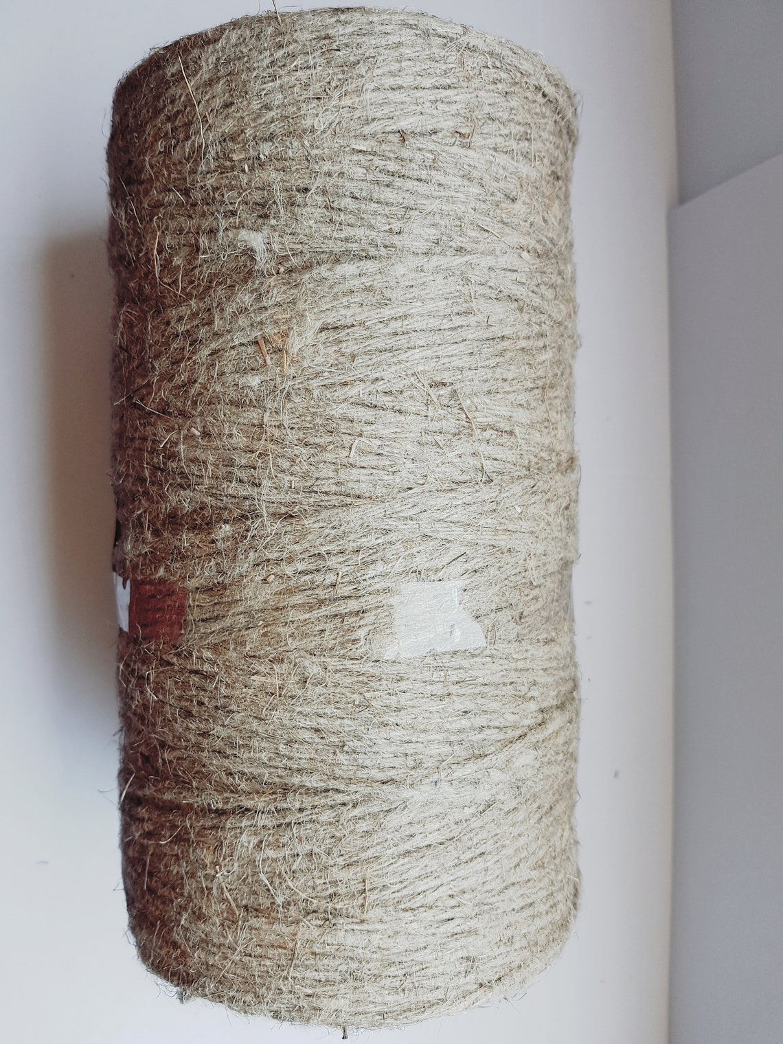 Linen Twine Natural 2.5 mm / 500 m Twisted Linen Yarn Tools Etsy