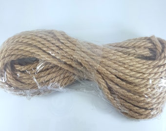 Size : 12mmx50 Twisted Boating Garden Decking 0624 NHDY DIY Plant Hangers Natural Jute Rope Cord Braided 1-14MM Size : 12mmx50 Twisted Boating Garden Decking 0624 NHDY DIY Plant Hangers Natural Jute Rope Cord Braided 1-14MM