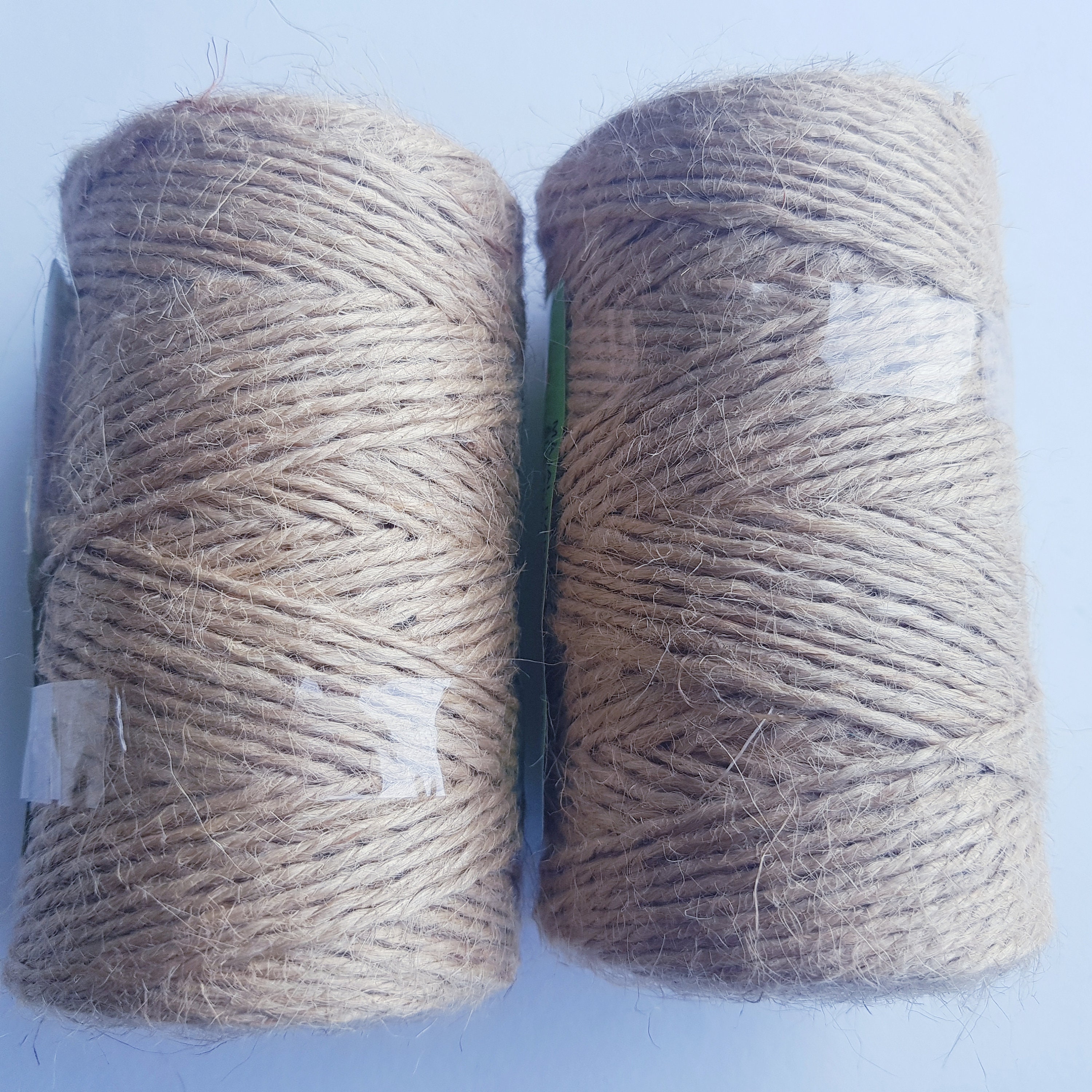 Jute Twine Twisted 2 mm 70/140 m Natural Jute Cord for Etsy