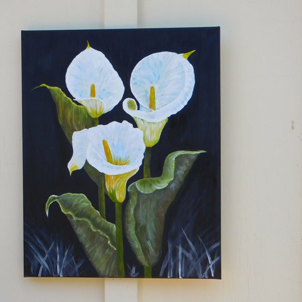 Calla Lily Wall Art Etsy