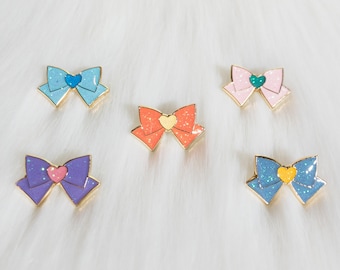 Sailor Bow Enamel Pins