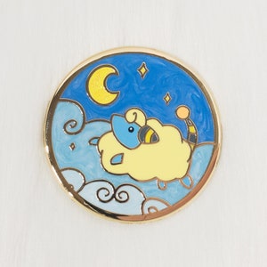 Moneta di pecora della luna di mezzanotte (ispirata a Mareep)