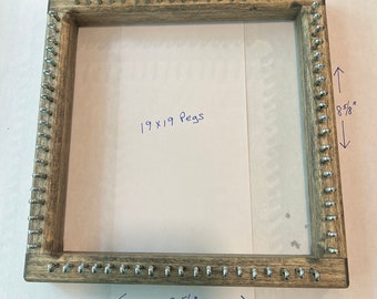 19 Peg Potholder Loom