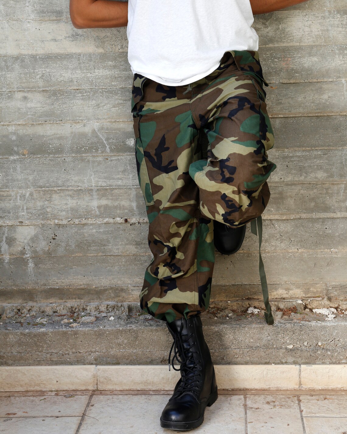 Vintage Cargo Pants Camo Cargo Trousers Army Surplus Pants | Etsy