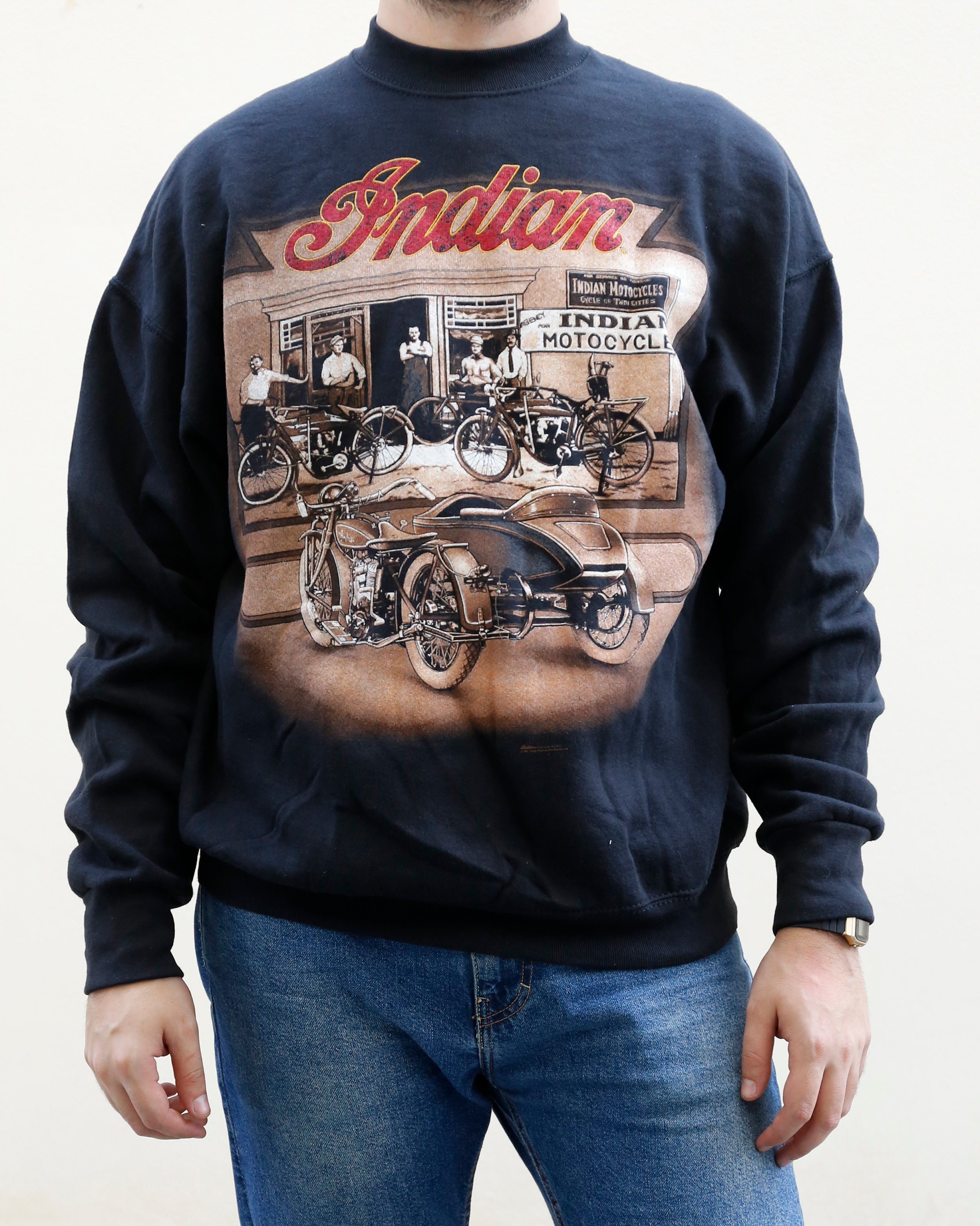 indian motorcycle ugly sweater