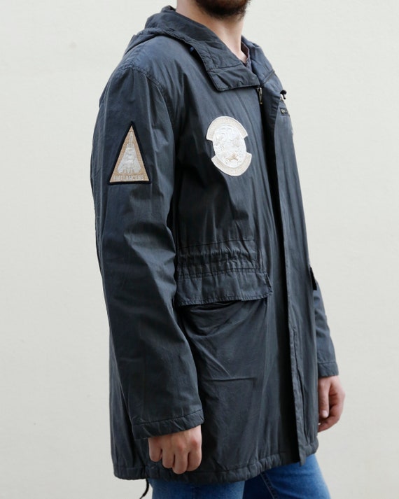 Alpha Industries Parka Jacket | Black Fishtail Par