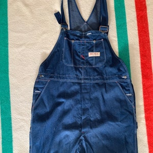 Dark Wash Big Mac Overalls – NOIROHIO VINTAGE