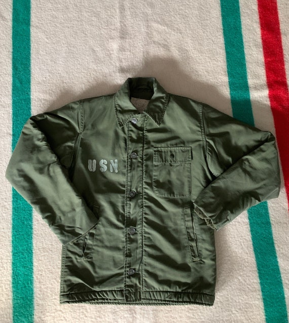 us navy a2 deck jacket