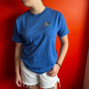 Vintage 80s Puerto Rico t shirt made in USA single stitch Hanes Fifty-Fifty Large