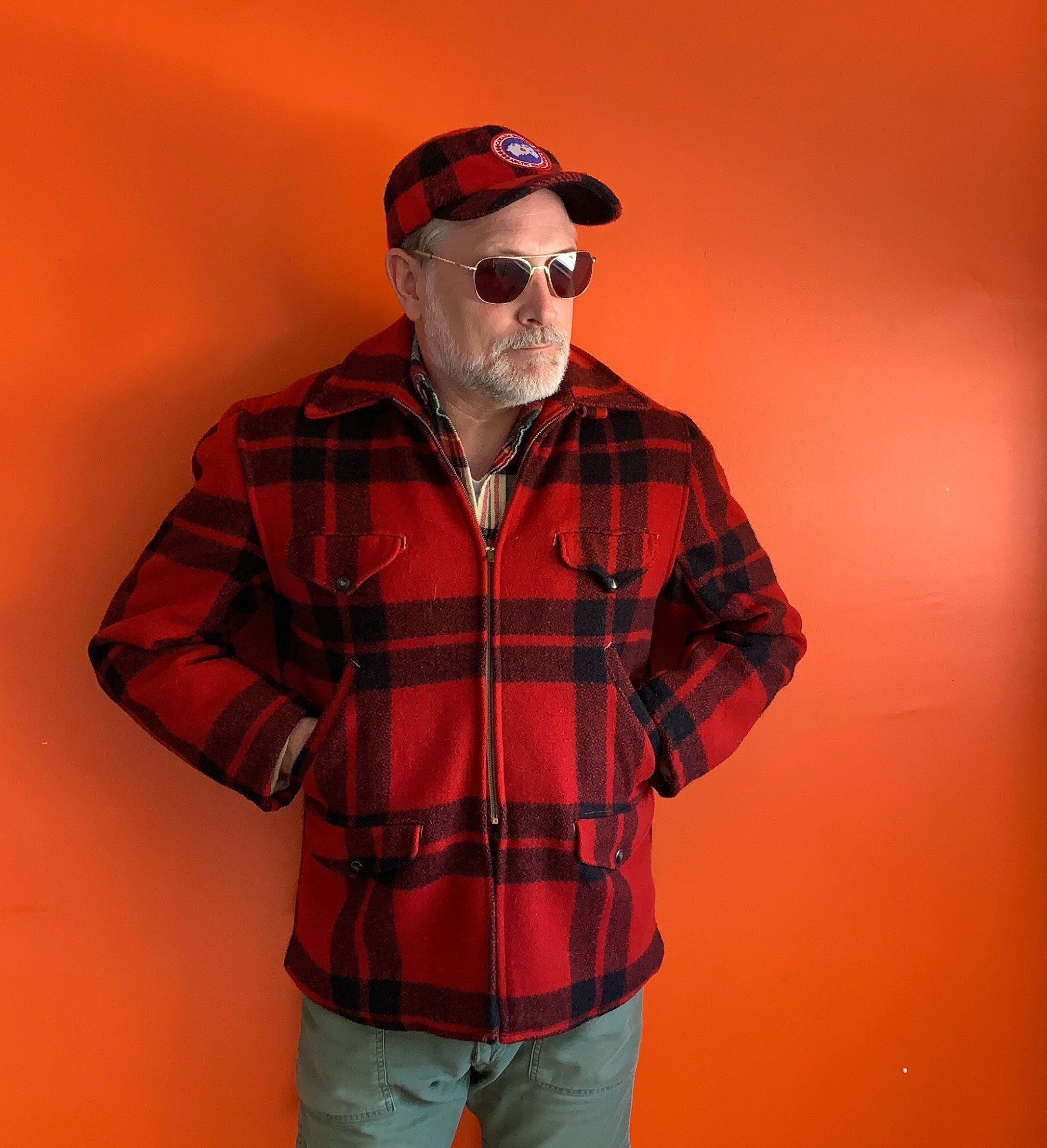 Vintage Buffalo Plaid Mackinaw Jacket Made in USA - Etsy Vintage Buffalo Plaid Mackinaw Jacket Made in USA - Etsy