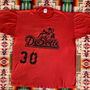 Vintage Russell Athletic t shirt made in USA Desoto sports