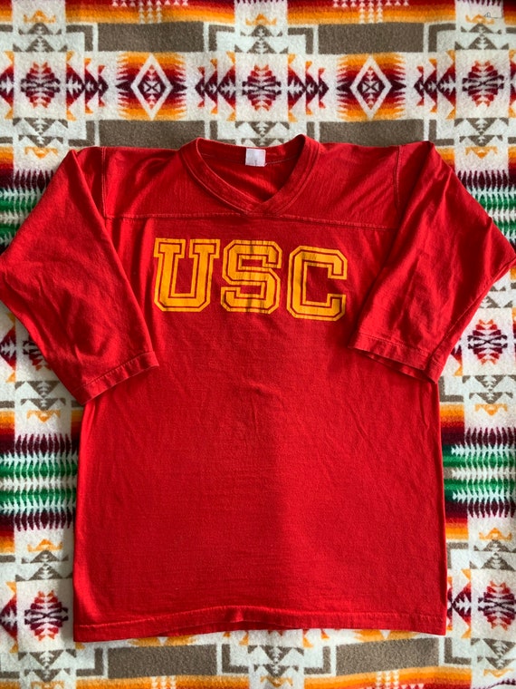 Vintage USC t shirt Velva Sheen single stitch made