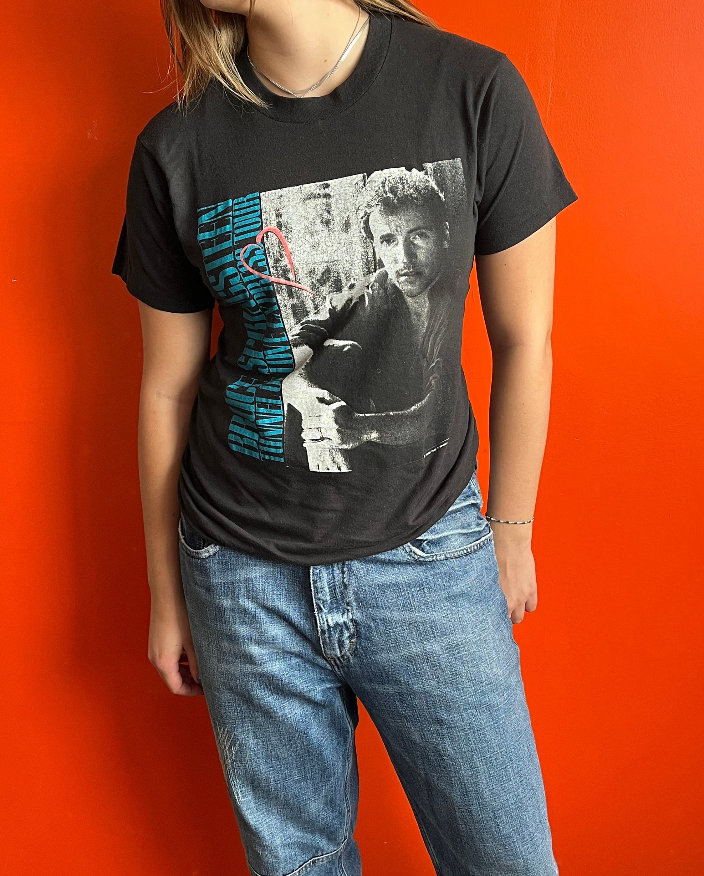 Vintage Bruce Springsteen 'tunnel of Love' T-shirt, USA Made - Etsy
