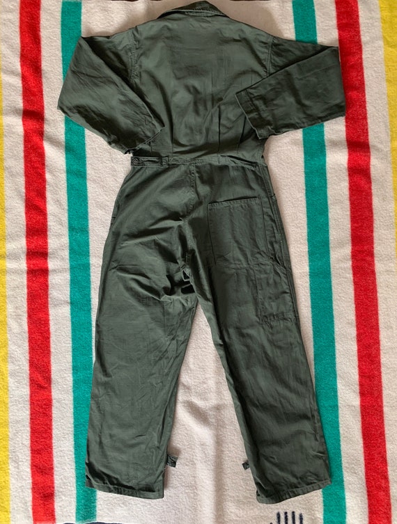 Vintage Vietnam era OG 107 Cotton Sateen Coveralls - image 6