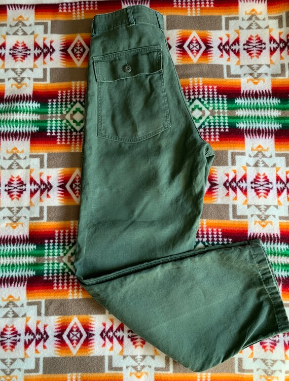 OG 107 Cotton Sateen Utility Pants Vietnam Era