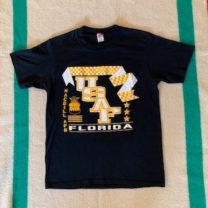 USAf MacDill Air Force Base T shirt made in USA