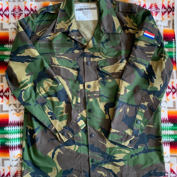 Dutch camo army jacket