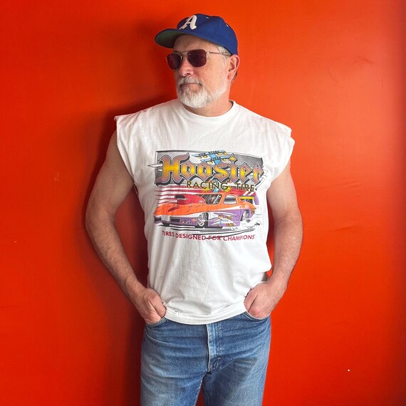 Vintage 90s Hoosier Racing Sleeveless T-shirt, USA Made, XL - Etsy 