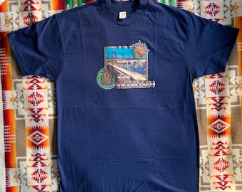 Vintage Hanes Beefy T t shirt deadstock made in USA San Francisco single stitch