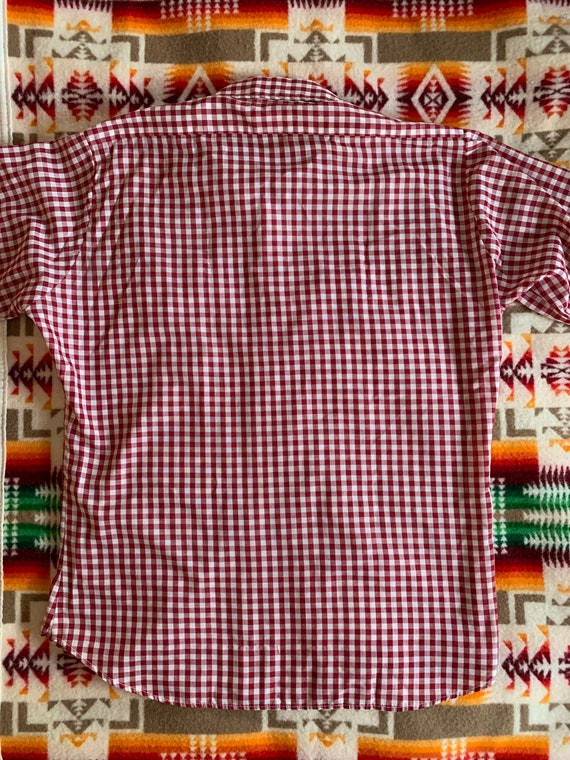 Vintage Levi’s Big E gingham shirt made in USA - image 6