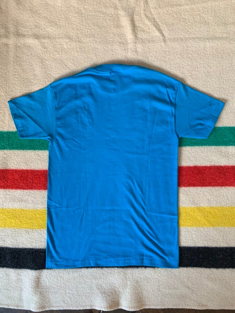 Vintage Velva Sheen Santa Fe T shirt single stitch 5050 New Mexico Navajo Native American