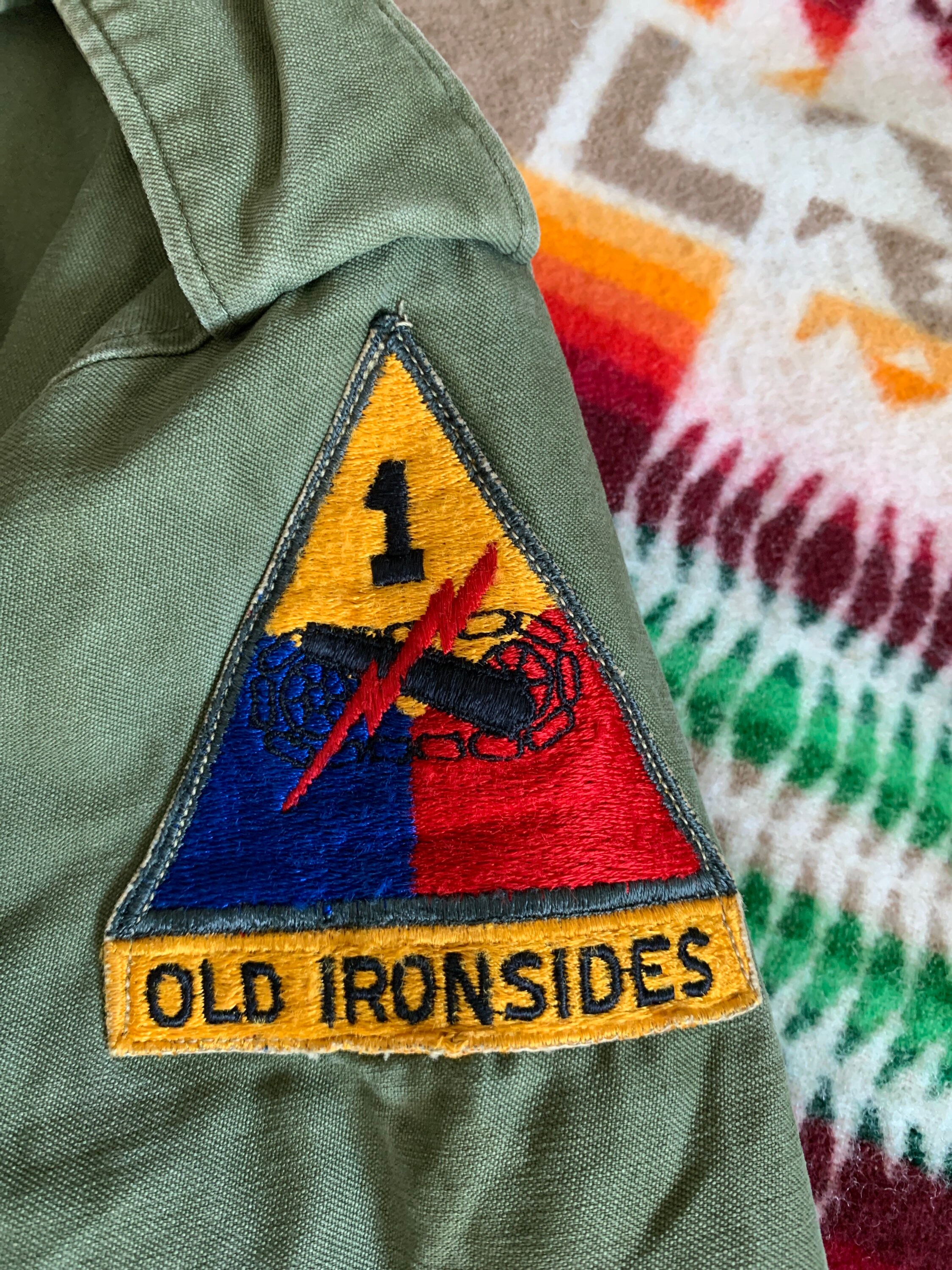 Vintage M51 Army Field Jacket OG 107 Cotton Sateen Etsy