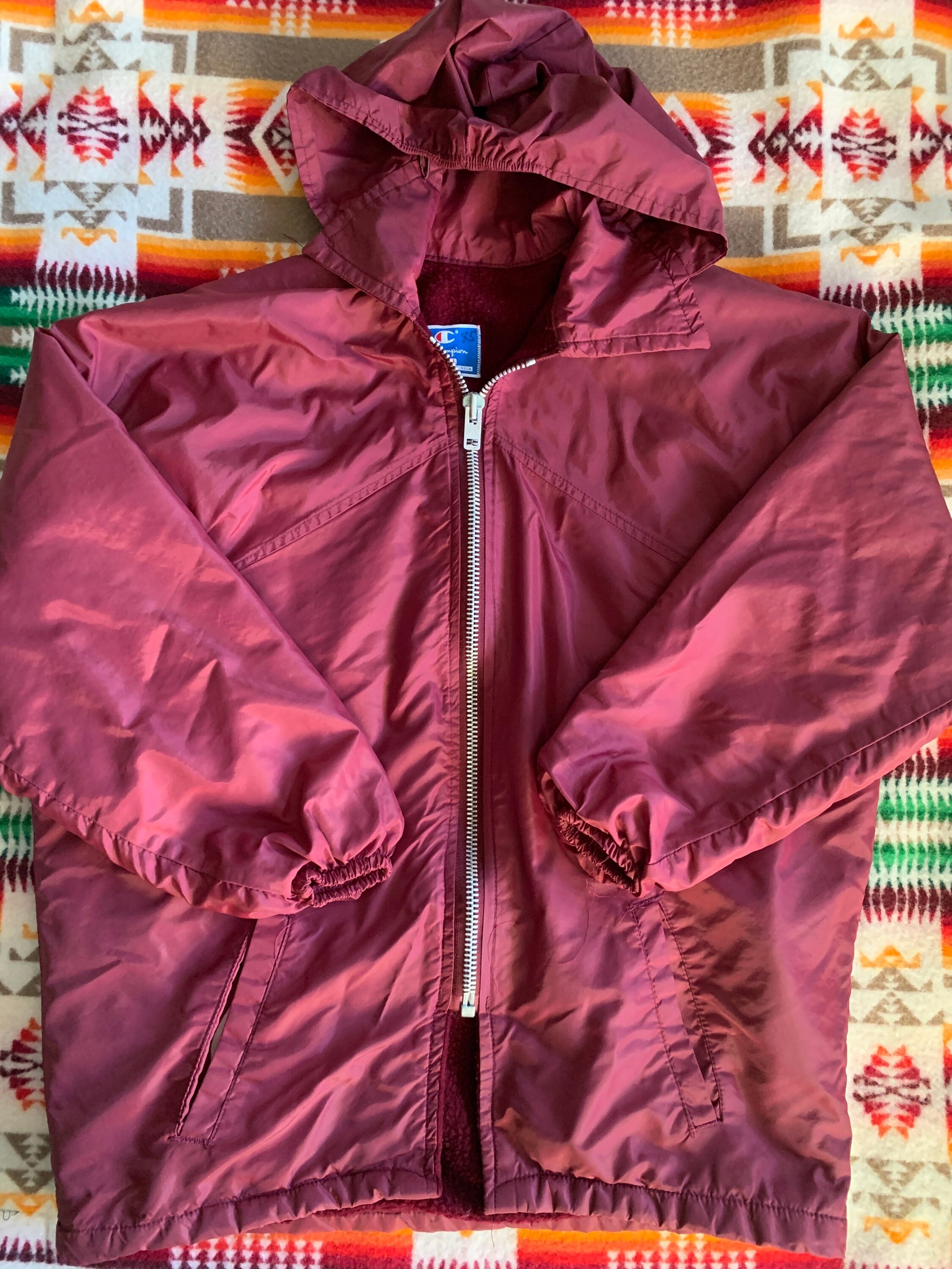 ジャケット・アウター 60s Champion Wool Hooded Jacket vintage 60s champion nylon jacket hooded zip up USA Made