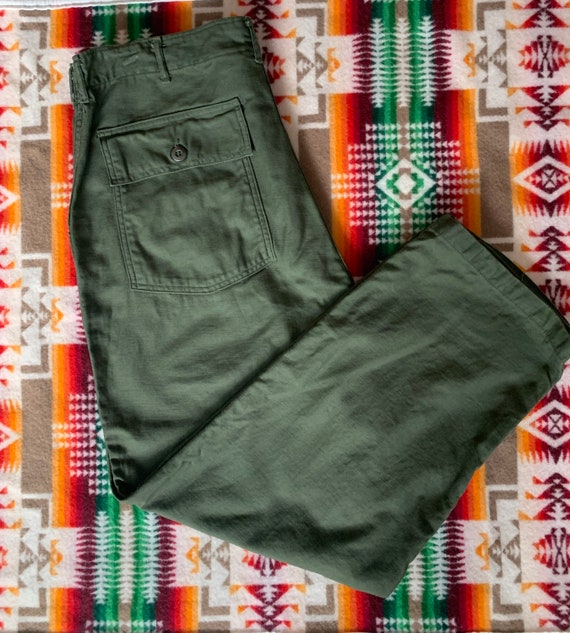 OG 107 Cotton Sateen Utility Pants Vietnam Era