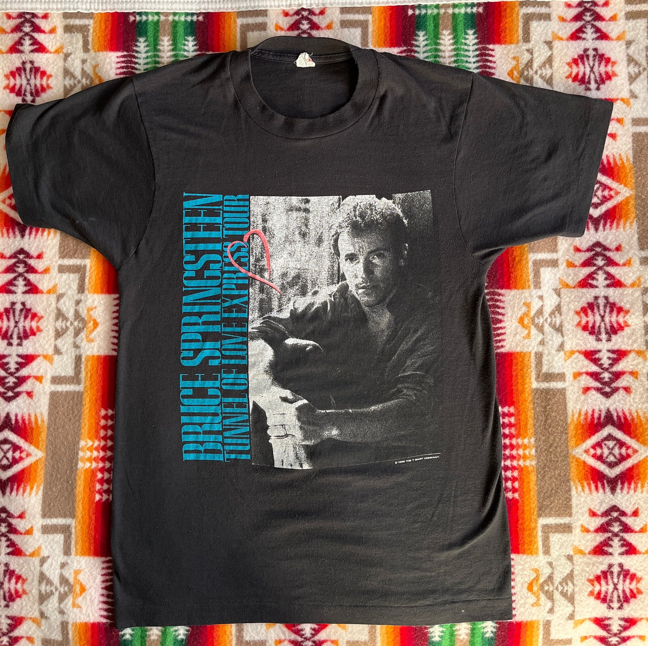 Vintage Bruce Springsteen 'tunnel of Love' T-shirt, USA Made - Etsy