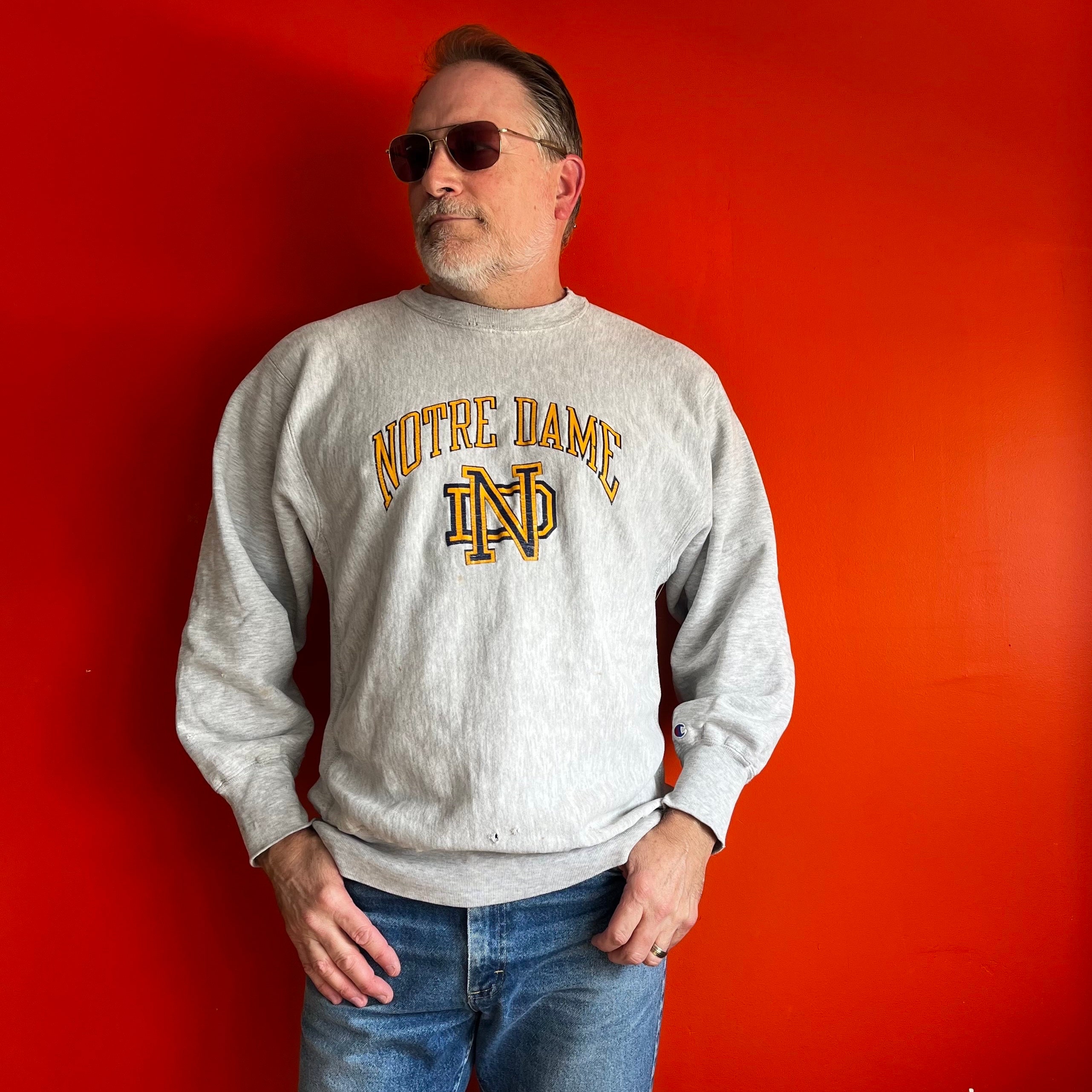 Vintage 80s Champion Reverse Weave Sweatshirt Crewneck Notre
