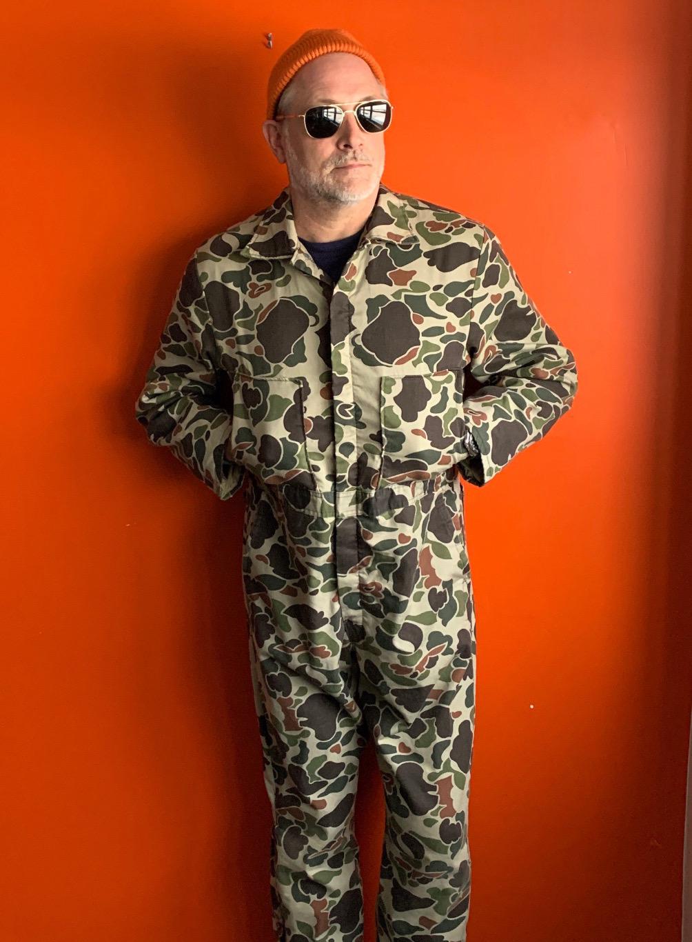 Vintage 80s Walls Blizzard Proof camo coveralls made in USA Medium Regular