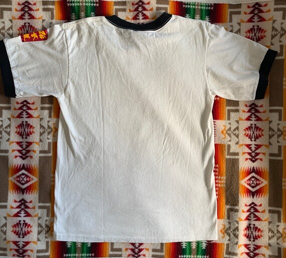 Vintage Taekwondo t shirt ringer single stitch ma… - image 7