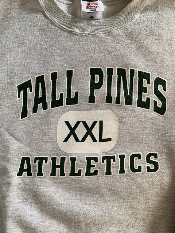 Vintage sweatshirt made in USA Tall Pines Athleti… - image 4